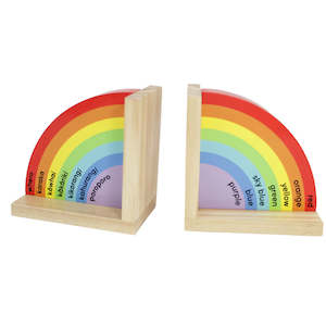 Rainbow Bookends - Moana Rd