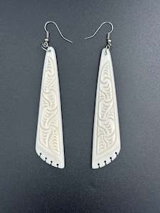 Intricate Bone Earrings