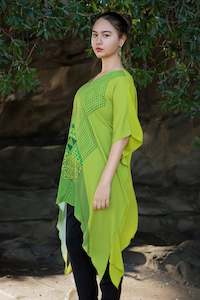 Butterfly Kaftan Transcending -Citrus