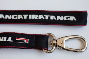 Cards And Packaging: Lanyard- Tino Rangatiratanga