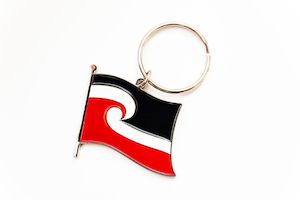 Cards And Packaging: Keychain- Tino Rangatiratanga