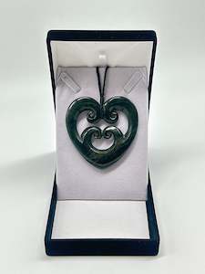 Easygift: Large Quad Koru Pounamu Heart