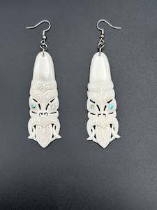 Bone Earrings