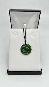 All Pounamu: Double Koru Pounamu Necklace