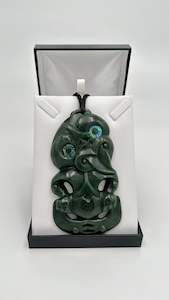 Tiki Pounamu Necklace