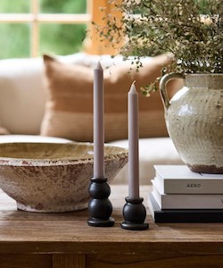 Black Candleholder – Large