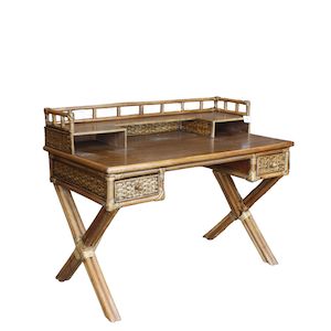 Rattan Desk