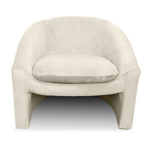 Corduroy Occasional Chair – Cream