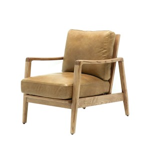 Leather Armchair – Tan