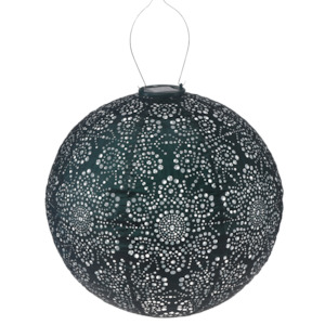 Lantern – Round – 40cm – Green – Fiore