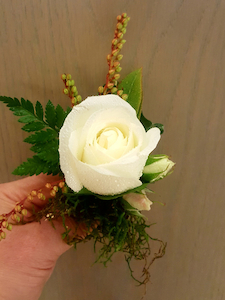 Rose Buttonhole