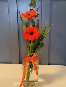 Florist: Gerberas in Glass