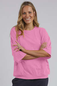 Top: Elm Mazie Sweat - Neon Pink