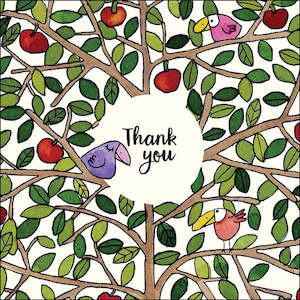 Twigseeds Card Thank You - Birds