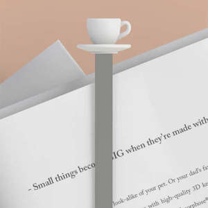 Mish Stella Haus: Stellar Haus Metal Bookmark - Coffee/Tea