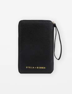 Stella + Gemma Getaway Travel Wallet - Black