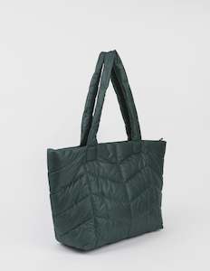 Stella + Gemma Como Tote - Forest Green