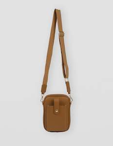 Stella + Gemma Malta Crossbody Mobile Bag - Caramel