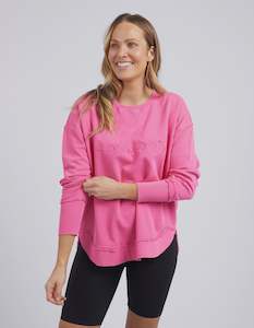 Foxwood Simplified Crew -  Bright Pink