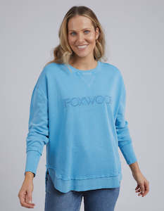 Foxwood Simplified Crew - Bright Blue