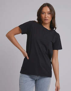 Silent Theory Layering Tee Black