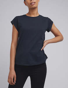 Silent Theory Lucy Tee Black