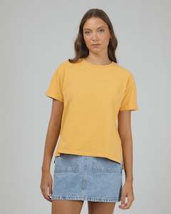 All About Eve Washed Tee - Yellow