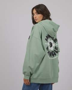 All About Eve Exhale Hoodie Sage