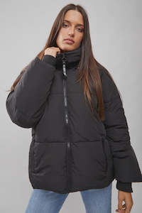 All About Eve Remi Luxe Puffer Black