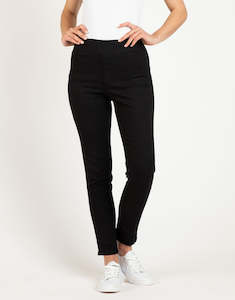 Betty Basics Miller Stretch Jean Black