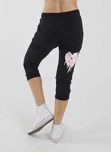 Federation Cut Trackies - Hopeful Black