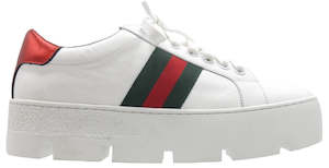 Gelato Harlowe Sneaker White/Red Met