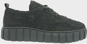 Rilassare: Rilassare Sneaker Toil Black Lace