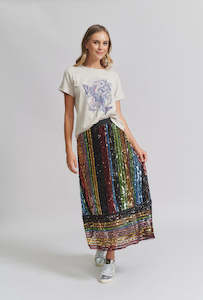 The Others The Panel Sequin Skirt Multi