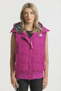 Rose Road Down Puffa Vest Ruby Rose