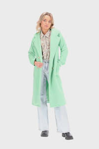 Sale: Charlo Kendra Coat Green