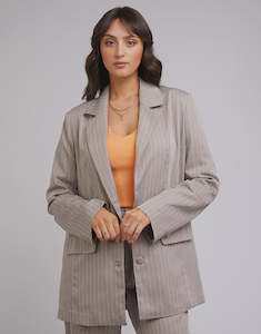 All About Eve: All About Eve Hailey Blazer  Grey