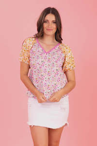 Charlo Ana Top Floral