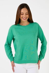 Stella + Gemma Classic Sweater Logo - Mint