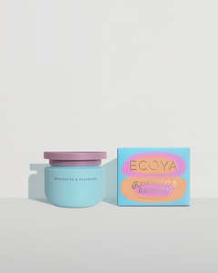 Body Bath Cosmetic Bags: Ecoya Body Souffle - Rosewater & Raspberry