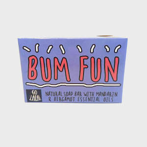 Body Bath Cosmetic Bags: Defamations Soap Bar - Bum Fun