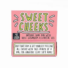 Body Bath Cosmetic Bags: Defamations Soap Bar - Sweet Cheeks