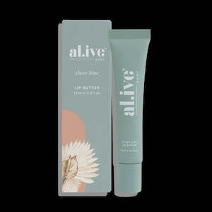 al.ive Body Tinted Lip Butter - Sheer Lime