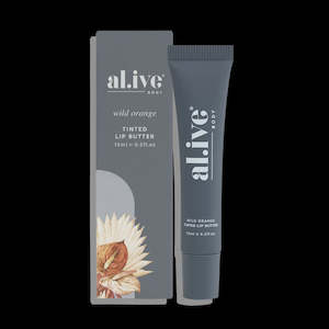 al.ive Body Tinted Lip Butter - Wild Orange