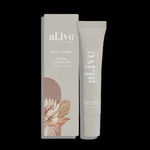 al.ive Body Tinted Lip Butter -Nude Coconut