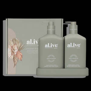 al.ive Body Lotion & Wash Duo - Green Pepper & Lotus