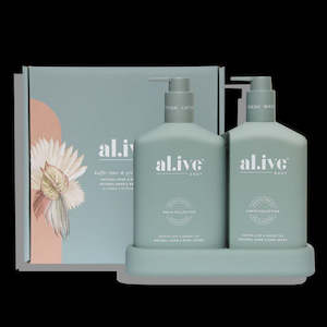 al.ive Body Lotion & Wash Duo - Kaffir Lime & GreenTea