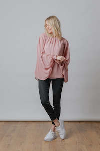 Moss By Mi Moso Suffolk Top Blush