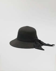 Stilen Plain Bella Hat - Black