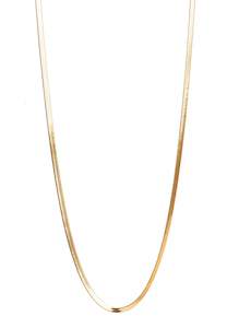 A & C Oslo Necklace Steel Snake Gold Plated